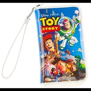 Toy Story VHS Zippered Wristlet Clutch